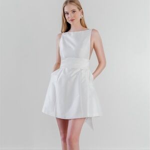 By Watters Naya Little White Dress